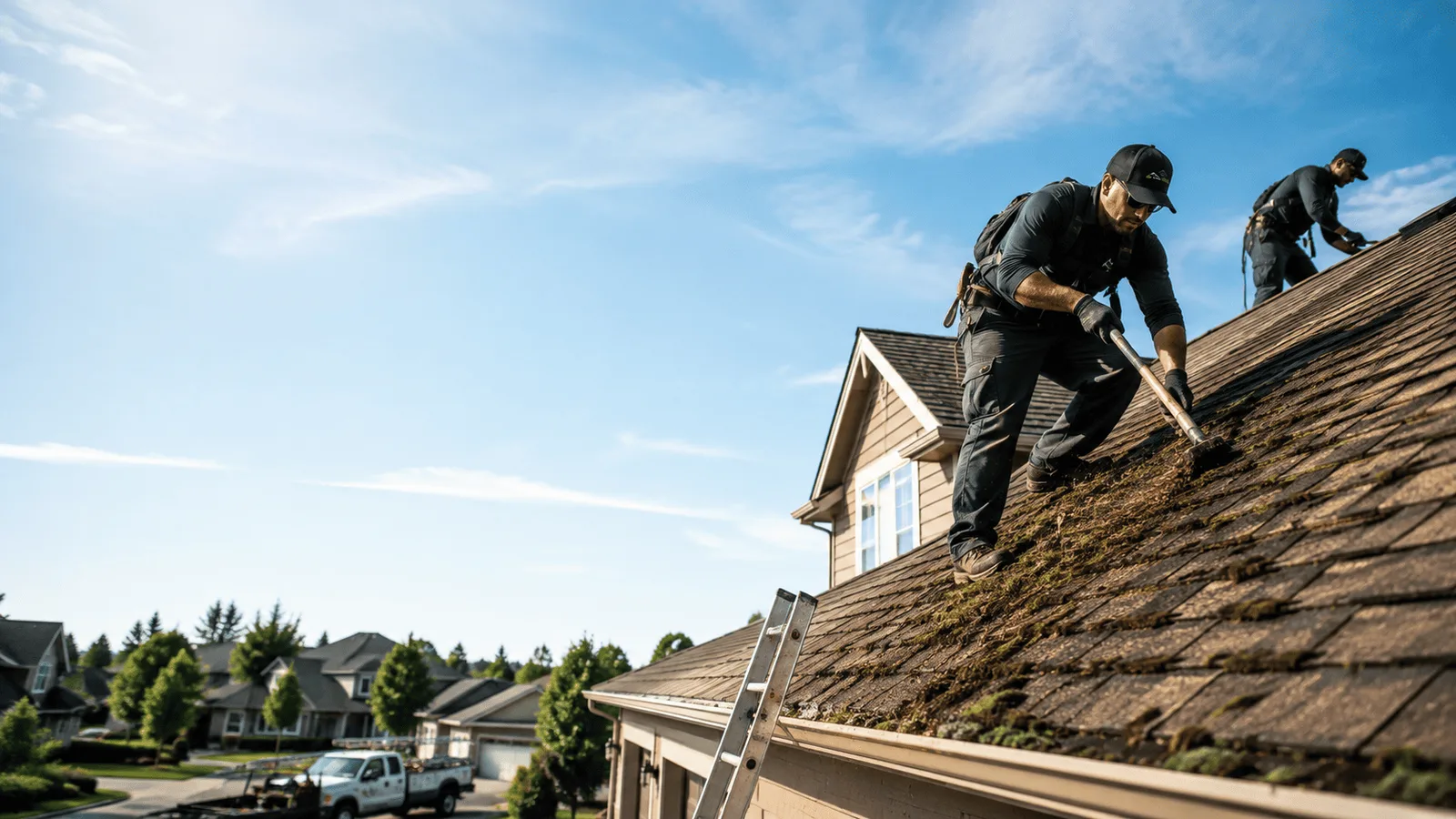 Roof Moss Removal in Delphos, OH near me